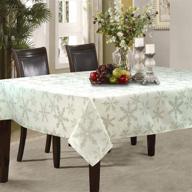 cait chapman snowflakes metallic tablecloth логотип