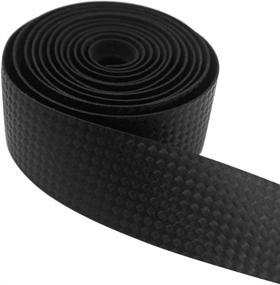 img 3 attached to Enhance Your Cycling Experience with Black Road 🚴 Bike Handlebar Tape - Wolfride Bicycle Grip Tape (1 Pair)