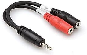 img 3 attached to 🔌 Hosa YMM-261 Stereo Breakout Cable - 3.5 mm TRS to Dual 3.5 mm TSF