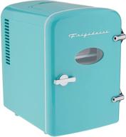 🥶 stay cool with the rca rmis129-blue mini retro 6 can beverage refrigerator-blue! логотип