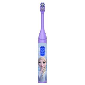 img 3 attached to ❄️ Детская электрическая зубная щетка Oral-B Kids Battery Power Disney's Frozen для детей и малышей, возраст 3+, мягкие щетины (Дизайн персонажей может отличаться)