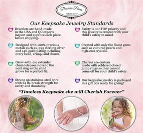 img 2 attached to Elegant Swarovski Children's Communion Jewelry for Girls - Precious Pieces That Shine!