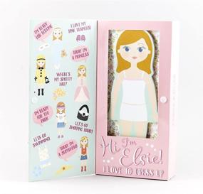 img 2 attached to Floss Rock Magnetic Dress Wooden Dolls & Accessories