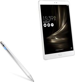 img 4 attached to 🖊️ BoxWave AccuPoint Active Stylus Pen for ASUS ZenPad 3S 10 - Metallic Silver: Ultra-Fine Electronic Stylus for Precision Writing and Drawing