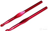 img 1 attached to 🧶 Boye 332621800GM 4.25mm G Aluminum Crochet Hook, 6-inch, Pink review by Steven Gray
