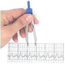 img 2 attached to 📏 Accurate EKG ECG Caliper: Precise Electrocardiogram Test, Measurement & Inspection Tool