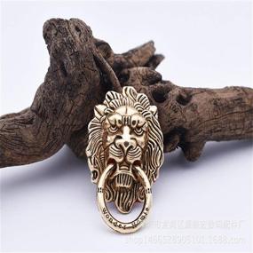 img 1 attached to 🦁 ShungFun Подставка для телефона с кольцом Лев Паттерн Металлическое крепление Подставка для пальца на планшете для всех телефонов и планшетов - Набор из 3