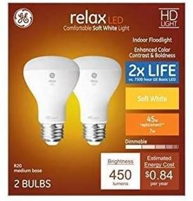 img 1 attached to Dazzlingly Efficient: GE 2-Pack Dimmable Fixture for a Well-Lit Ambiance