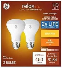 img 2 attached to Dazzlingly Efficient: GE 2-Pack Dimmable Fixture for a Well-Lit Ambiance