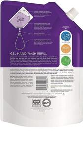 img 2 attached to 🌸 French Lavender Gel Hand Wash Refill, 34 oz Pouch by Method 00654