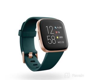 img 7 attached to 🏊 Fitbit Versa 2: Your Ultimate Health and Fitness Smartwatch with Heart Rate, Music, Alexa Built-In, Sleep and Swim Tracking, Black/Carbon (Includes S and L Bands)