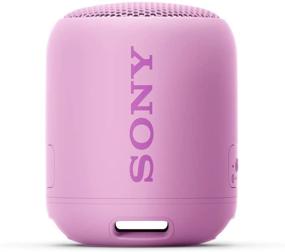 img 4 attached to 🔊 Sony SRS-XB12 Mini Bluetooth колонка - Переносная беспроводная колонка с мощным звуком Extra Bass и Bluetooth для телефонных звонков - Компактная водонепроницаемая и пылезащитная акустическая система для путешествий - Фиолетовая - Эксклюзив от Amazon.