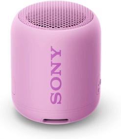 img 2 attached to 🔊 Sony SRS-XB12 Mini Bluetooth колонка - Переносная беспроводная колонка с мощным звуком Extra Bass и Bluetooth для телефонных звонков - Компактная водонепроницаемая и пылезащитная акустическая система для путешествий - Фиолетовая - Эксклюзив от Amazon.