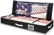 🎁 ohuhu wrapping paper storage containers: organize and protect your gift wrap in style logo