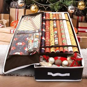 img 3 attached to 🎁 Ohuhu Wrapping Paper Storage Containers: Organize and Protect Your Gift Wrap in Style