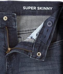 img 2 attached to 👖 Stretch Super Skinny Jeans for Boys by The Children's Place
