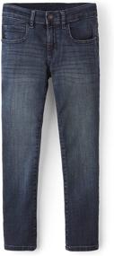 img 4 attached to 👖 Stretch Super Skinny Jeans for Boys by The Children's Place