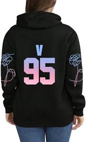img 4 attached to 👕 Hoodie Yourself: Jungkook Sweater for Boys' Clothing in Fashionable Hoodies & Sweatshirts