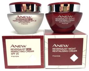 img 1 attached to 🌺 Revitalize Your Skin with AVON Anew Reversalist Complete Renewal Day and Night Cream Set