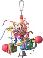 🐦 entertain your feathered friend with the super bird creations vine ring tweeter totter bird toy - small size logo