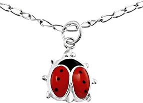 img 2 attached to Ladybug Garden Bracelet Sterling Extender Women's Jewelry