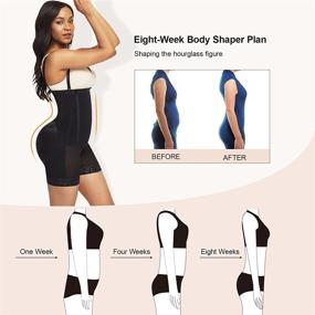 img 2 attached to FeelinGirl Trainer Shapewear Shapemint Hi Waist Women's Clothing