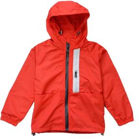 img 4 attached to 🧥 Stylish KISBINI Windproof Jackets - Protect your Boys in Windbreakers Outwear