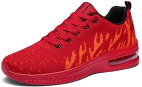 img 4 attached to Mitvr Lightweight Men's Athletic Running Sneakers: Performance and Comfort Combined