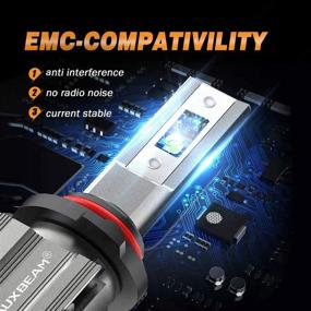 img 3 attached to Auxbeam 9005 Anti Interference Conversion Replacement