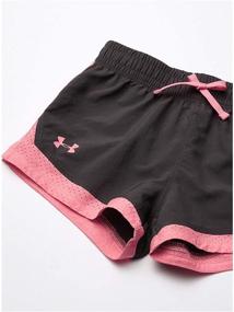 img 1 attached to Black Girls' Active 🏿 Clothing: Under Armour Sprint Shorts