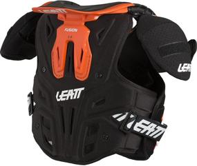 img 3 attached to 🧬 Leatt Brace 2018 Youth 2.0 Fusion Vest - Small/Medium (Orange) | 105-125cm Size