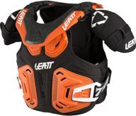 🧬 leatt brace 2018 youth 2.0 fusion vest - small/medium (orange) | 105-125cm size logo