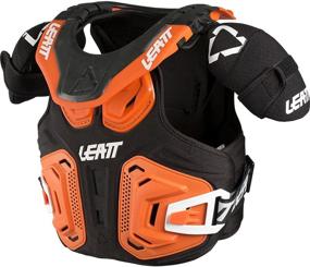 img 4 attached to 🧬 Leatt Brace 2018 Youth 2.0 Fusion Vest - Small/Medium (Orange) | 105-125cm Size