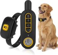 bywocn rechargeable dog training collar with shock, sound, and vibration modes - waterproof bark collar for small medium large dogs - 546 yard remote control range logo