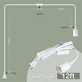 img 3 attached to 🔌 Enhance Your Lighting Setup with JACKYLED Extension Hanging Lantern Cable