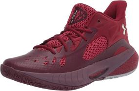 img 4 attached to Under Armour Basketball Maroon Cardinal Men's Shoes for Athletic