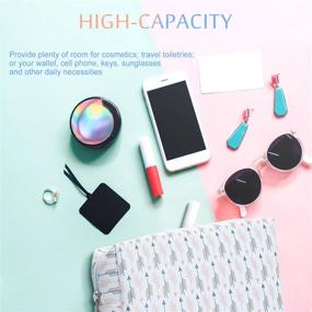 img 1 attached to 💄 Hassle-Free HOYOFO Womens Cosmetic Storage Toiletry: Organize Your Beauty Essentials Effortlessly