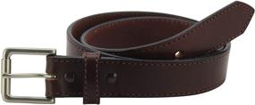 img 2 attached to 🐂 Bullhide Belts: Premium Stitched Leather Accessories for Men's Belts