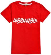 👕 unspeakable fashion shirts: stylish t shirts for boys' clothing logo