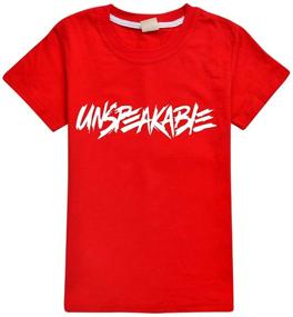 img 2 attached to 👕 UNSPEAKABLE Fashion Shirts: Stylish T Shirts for Boys' Clothing