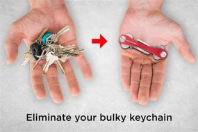 img 3 attached to KeySmart Compact Holder Keychain Organizer Outdoor Recreation