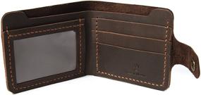 img 1 attached to 💼 Premium Men's Genuine Leather Wallet Organizer: Perfect for Wallets, Card Cases & Money Organizers