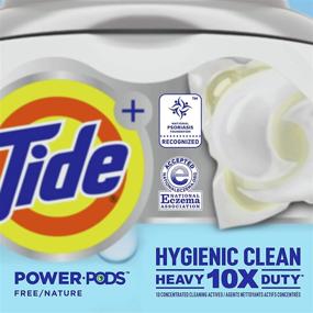 img 1 attached to 🧼 Tide Hygienic Clean Heavy Duty Power Pods: 10x the Cleaning Power in 48 Unscented Free Pods