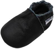👟 anti-skid prewalker boys' shoes - mejale leather moccasins logo