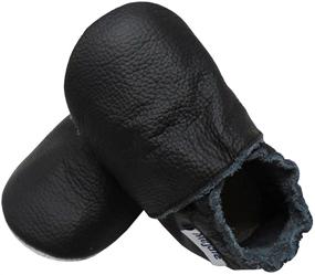 img 1 attached to 👟 Детская обувь для мальчиков с антискользящим покрытием - Mežale кожаные мокасины
