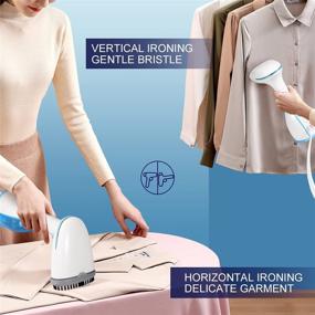 img 1 attached to Efficient Wrinkle Remover: Portable Handheld Steamer for 👕 Clothes with Fast 15-Second Heat-up and Large Detachable Water Tank