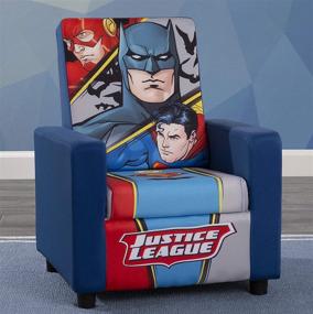 img 3 attached to Delta Children Upholstered Comics Justice