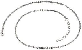 img 1 attached to Forever in My Heart: Jesse Ortega Urn Necklace for Ashes - Stainless Steel Keepsake Cremation Jewelry