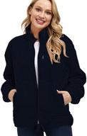 🧥 kisscynest womens fleece jacket: ultimate style and comfort for women's clothing logo