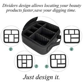 img 3 attached to 💄 Adjustable Cosmetics Organizer by FUNKESH - Optimize Your Cosmetic Storage